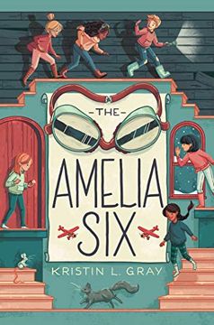 portada The Amelia Six: An Amelia Earhart Mystery (en Inglés)