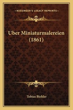 portada Uber Miniaturmalereien (1861) (in German)