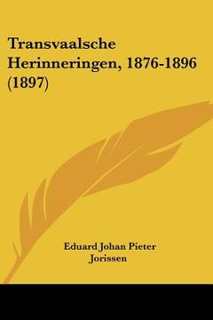portada transvaalsche herinneringen, 1876-1896 (1897)
