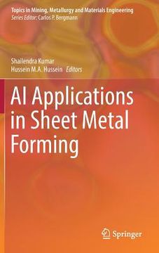 portada AI Applications in Sheet Metal Forming (en Inglés)