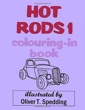 portada Hot Rods 1 Colouring-in Book