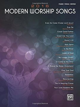 portada 2016 Modern Worship Songs: Piano/Vocal/Guitar