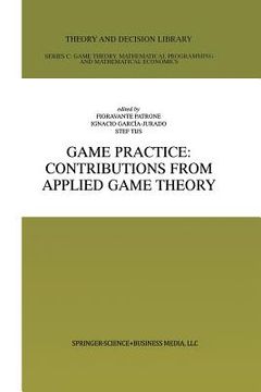 portada Game Practice: Contributions from Applied Game Theory (en Inglés)