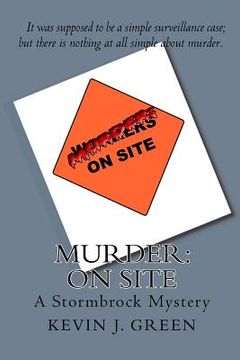 portada Murder: On Site: A Stormbrock Mystery (en Inglés)