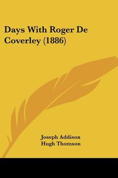portada days with roger de coverley (1886) (in English)