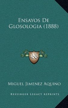 portada Ensayos de Glosologia (1888)