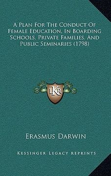 portada a plan for the conduct of female education, in boarding schools, private families, and public seminaries (1798)