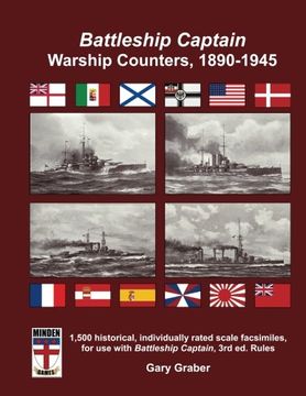portada Battleship Captain Warship Counters, 1890-1945