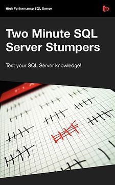 portada two minute sql server stumpers (in English)