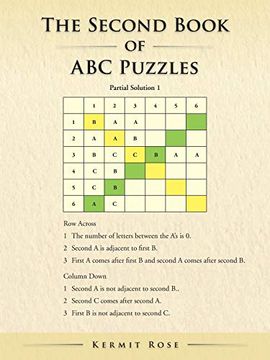 portada The Second Book of ABC Puzzles (en Inglés)