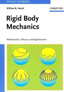 portada Rigid Body Mechanics: Mathematics, Physics and Applications (en Inglés)