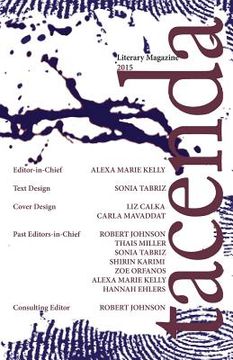portada Tacenda Literary Magazine 2015 (in English)