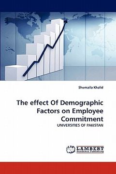 portada the effect of demographic factors on employee commitment (en Inglés)