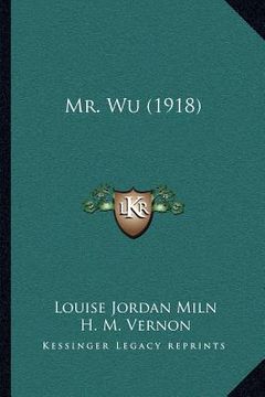 portada mr. wu (1918) (en Inglés)