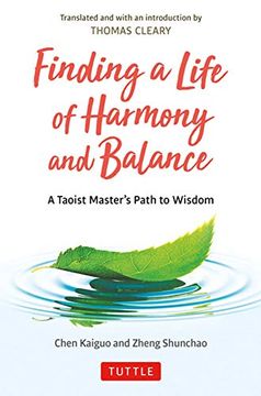 portada Finding a Life of Harmony and Balance: A Taoist Master's Path to Wisdom (in English)
