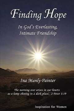 portada finding hope in god's everlasting, intimate friendship (en Inglés)