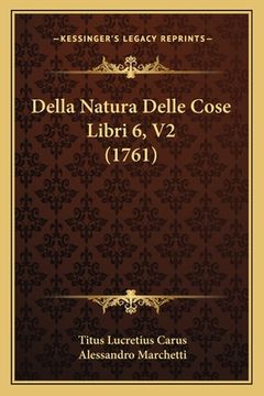 portada Della Natura Delle Cose Libri 6, V2 (1761) (in Italian)