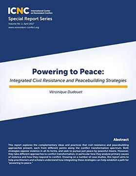 portada Powering to Peace: Integrated Civil Resistance and Peacebuilding Strategies