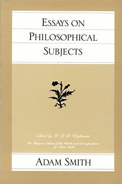 portada Essays on Philosophical Subjects (Glasgow Edition of the Works and Correspondence of Adam Smith) 