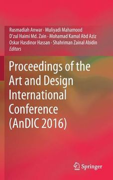 portada Proceedings of the Art and Design International Conference (Andic 2016)