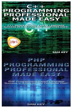 portada C++ Programming Professional Made Easy & PHP Programming Professional Made Easy (en Inglés)