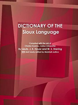 portada Dictionary of the Sioux Language (en Inglés)