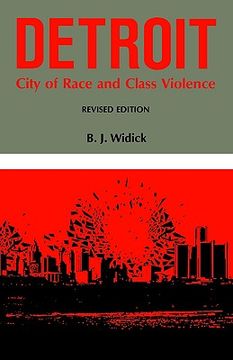 portada detroit: city of race and class violence (en Inglés)