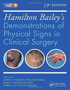 portada Hamilton Bailey's Physical Signs: Demonstrations of Physical Signs in Clinical Surgery, 19th Edition