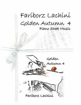 portada golden autumn 4 piano sheet music (in English)