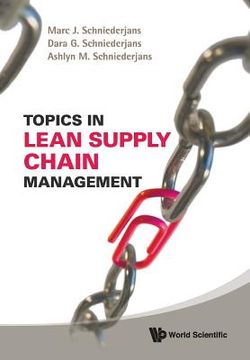 portada Topics in Lean Supply Chain Management (en Inglés)