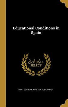 portada Educational Conditions in Spain (in English)
