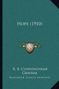 portada hope (1910) (en Inglés)