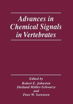 portada Advances in Chemical Signals in Vertebrates (en Inglés)