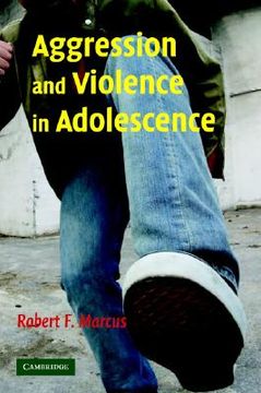 portada Aggression and Violence in Adolescence (en Inglés)