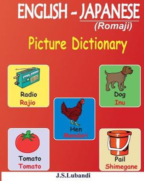 portada ENGLISH - JAPANESE (Romaji) Picture Dictionary (en Inglés)