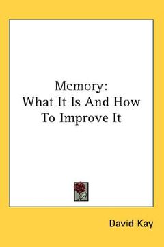 portada memory: what it is and how to improve it