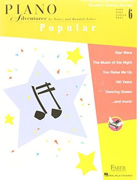 portada Piano Adventures - Student Choice Series: Popular Level 6 (en Inglés)