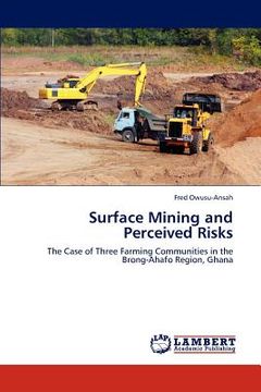 portada surface mining and perceived risks (en Inglés)