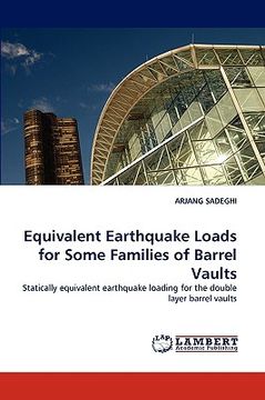 portada equivalent earthquake loads for some families of barrel vaults (in English)