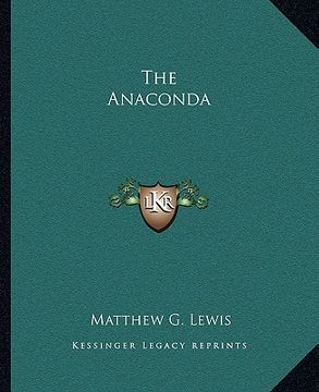portada the anaconda (en Inglés)