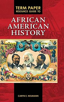 portada Term Paper Resource Guide to African American History (Term Paper Resource Guides) 