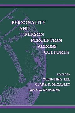 portada personality and person perception across cultures (en Inglés)