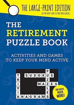 portada The Retirement Puzzle Book: Activities and Games to Keep Your Mind Active
