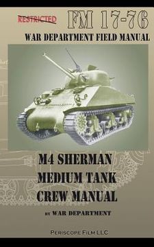 portada m4 sherman medium tank crew manual (en Inglés)