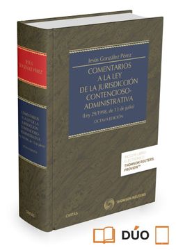 portada Comentarios a la ley de la Jurisdicción Contencioso-Administrativa (8ª Ed. ) (Estudios y Comentarios de Legislación)
