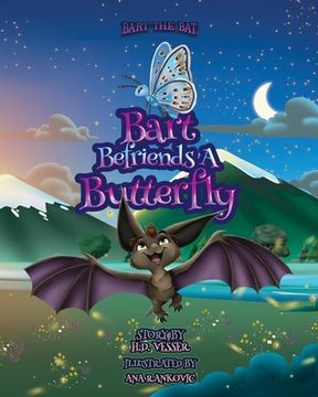 portada Bart Befriends A Butterfly (en Inglés)