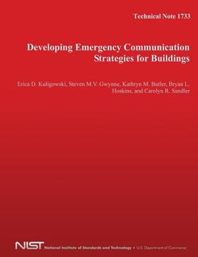 portada Technical Note 1733: Developing Emergency Communication Strategies for Buildings (en Inglés)