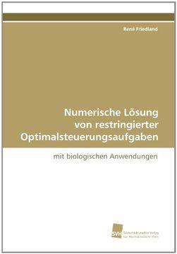 portada Numerische Losung Von Restringierter Optimalsteuerungsaufgaben