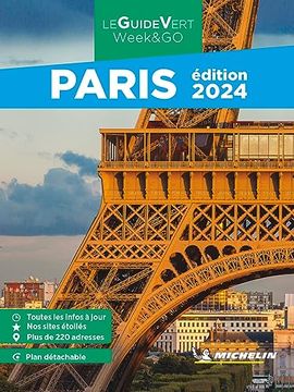 portada Guide Vert Week&Go Paris Edition 2024 Michelin (en Francés)
