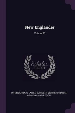 portada New Englander; Volume 20 (en Inglés)